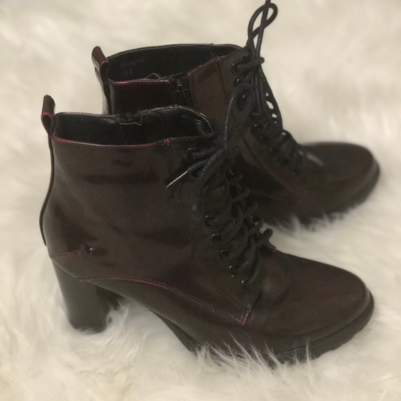 Just fab burgundy boots size 8 - Picture 1 of 2